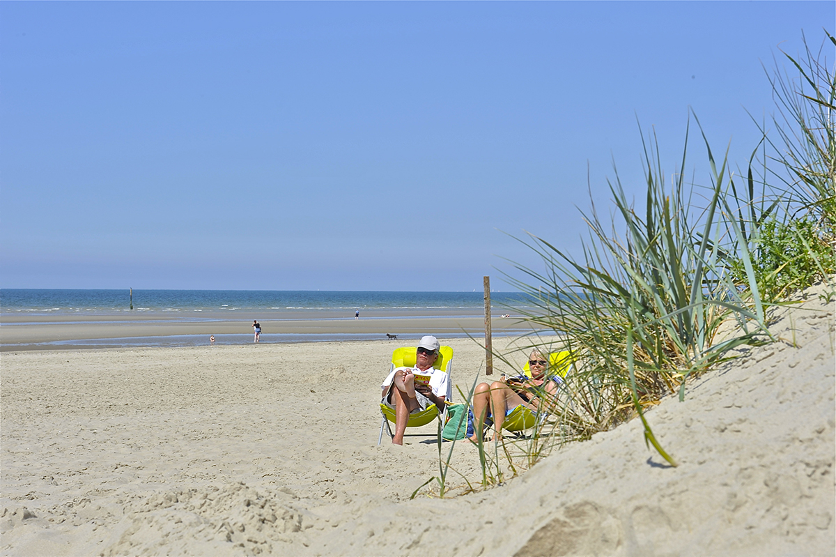 A l'extérieur du camping Camping Mer et Vacances - Nord