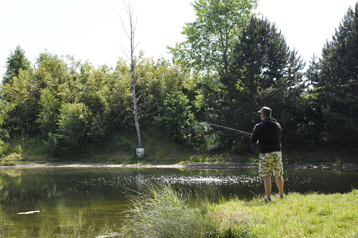 A l'extérieur du camping Camping Le Perroquet - Nord