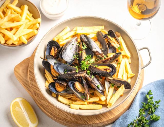 Manger local : Moules-frites